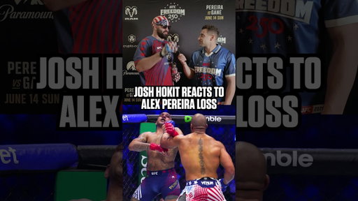 ALEX PEREIRA LOST… JOSH HOKIT STILL WANTS HIM NEXT 😳#ufc #whitehouse #alexpereira