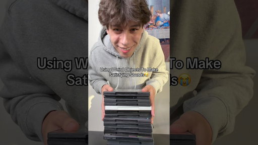 Using Weird Objects To Make Satisfying Sounds😭*GONE WRONG