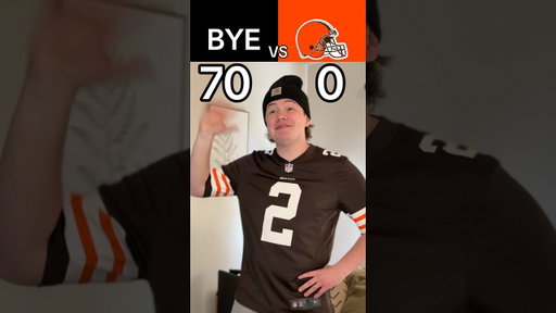 BROWNS VS THE BYE WEEK RECAP!?🤣😳🏈 #nfl #football #browns #skit #funny