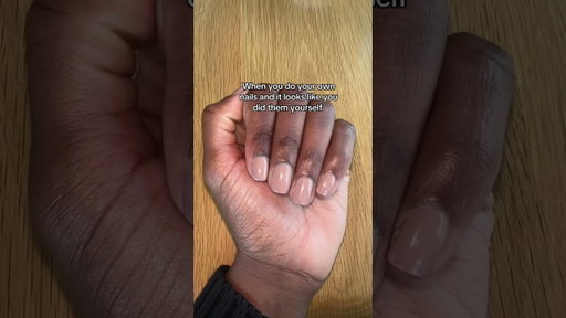Mind you I JUST did them and I think I used too much nail polish 😭 #nail