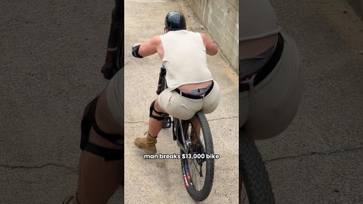 Worst case scenario mountain bike jump