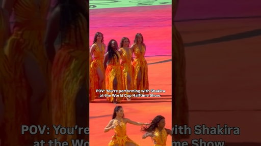 Performing at the first-ever FIFA World Cup Halftime Show with @S@Shakirawas INCREDIBLE!!!