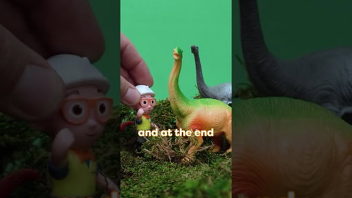Learning Dinosaur Facts Song! 🦖#blippi