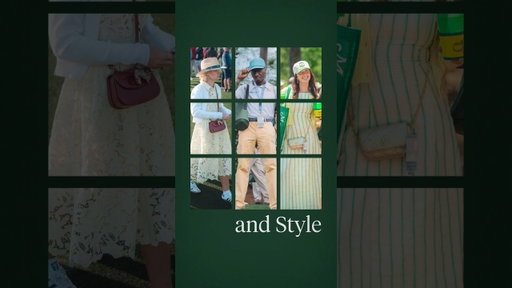 The tradition? Timeless. The outfits? Just as good. #themasters