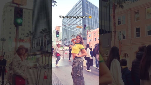 The way she joined in at the beginning 🤯🥹