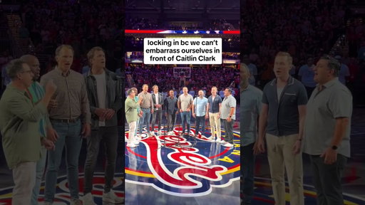 Throwback to when we got to sing the national anthem at an Indiana Fever game