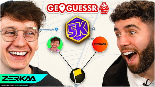 I Got A Perfect Score In GeoGuessr Team Duels With Jack!