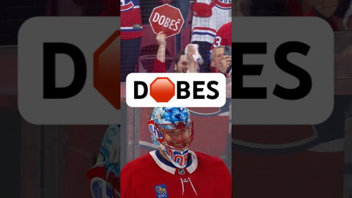 So much love for Doby 🫶 #NHL #Playoffs #Shorts