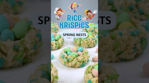 Rice Krispies Spring Nests