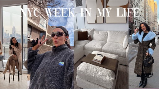 WEEK IN MY LIFE in the CITY | life in NYC as a 20-something! self care, hobbies, work events + more
