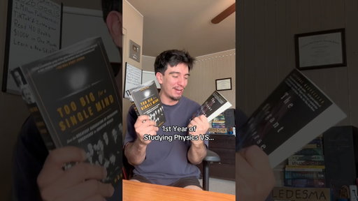 The 4 Stages of Studying Physics…