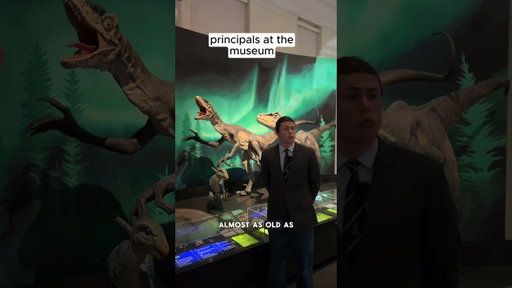 Principals at the museum