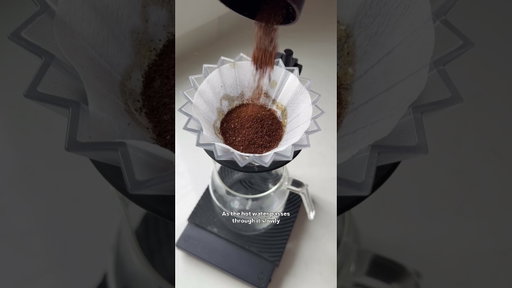 Vanilla bean paste pour over #coffee #pourovercoffee