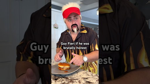 Guy Fieri if he was brutally honest! #shorts