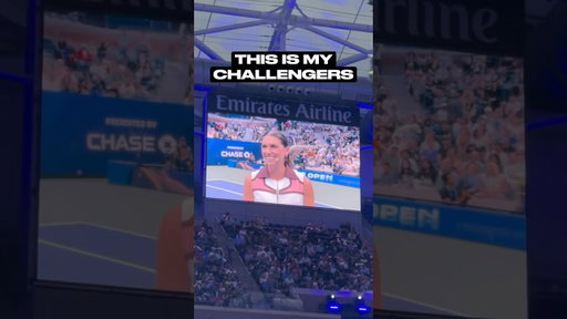 Being an athlete in a stadium full of people is nothing new for #AlexMorgan 🎾 #tennis #usopen