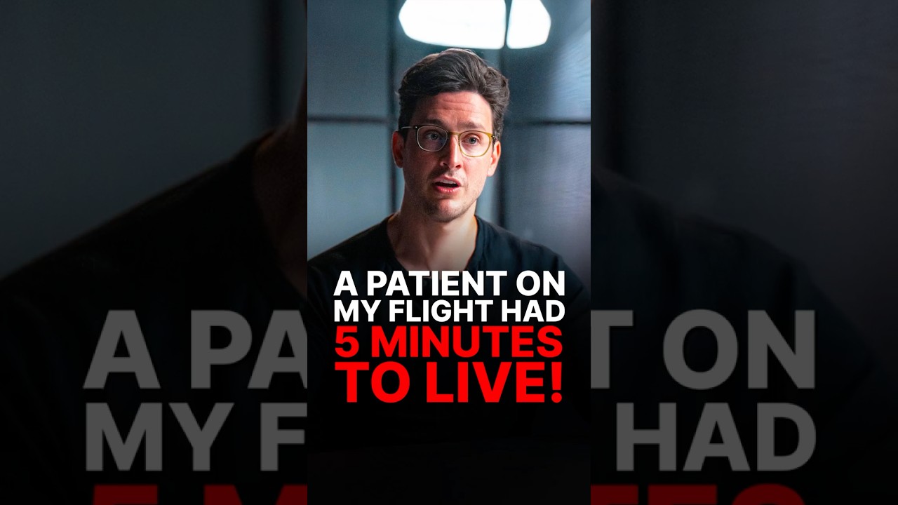 "PATIENT ON MY FLIGHT HAD 5 MINUTES TO LIVE!"