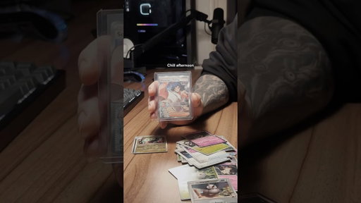 Chill afternoon pack opening ☕️ #pokemon #pokemoncards #pokemontcg #ascendedheroes #chill