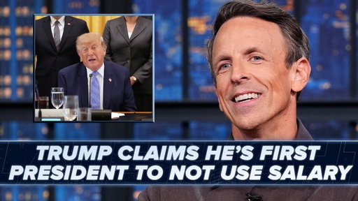 Trump Claims He's the First President to Not Collect His Salary