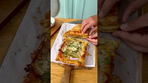 Upside Down Cheese & Pickle Tuna Melt