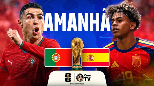 JOGO COMPLETO: PORTUGAL X ESPANHA | COPA DO MUNDO FIFA™ 2026 | OITAVAS DE FINAL