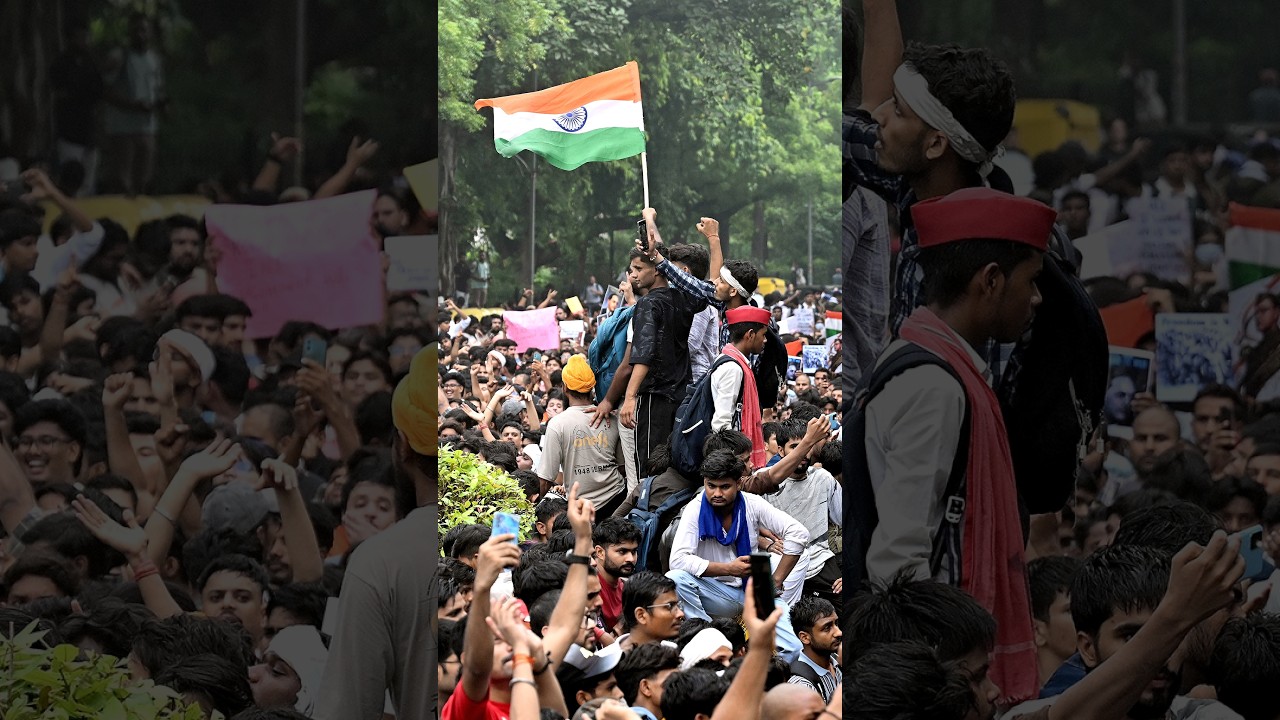Protests Erupt in India’s Capital Over Education Crisis