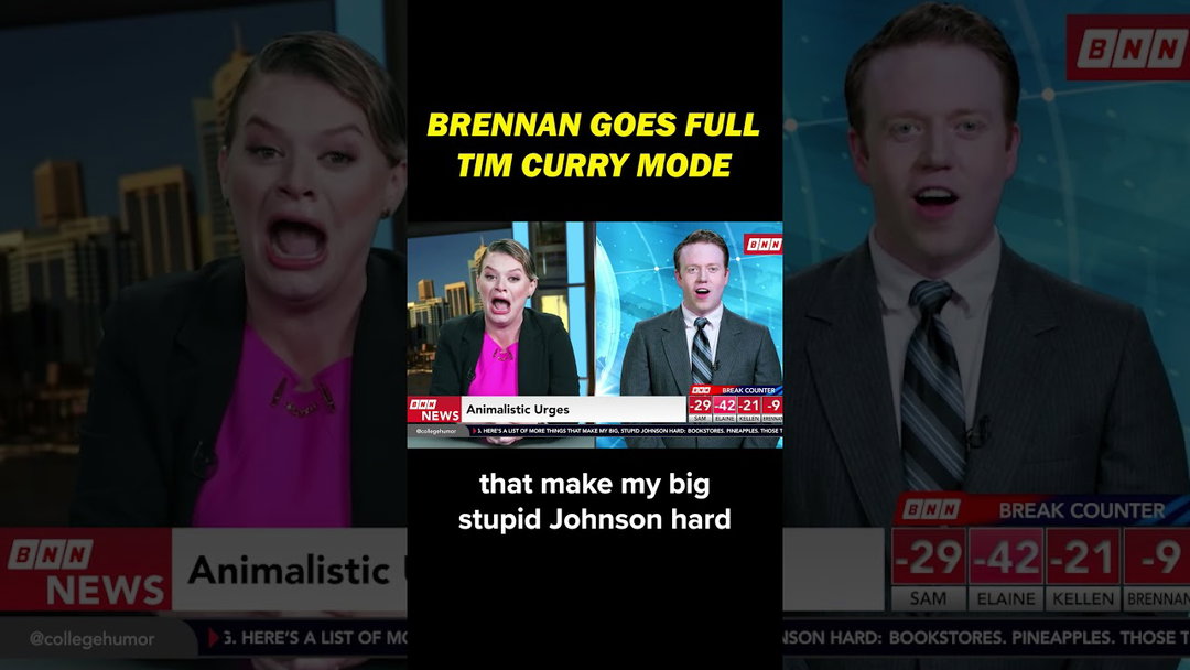 Brennan Goes Full Tim Curry Mode 😏