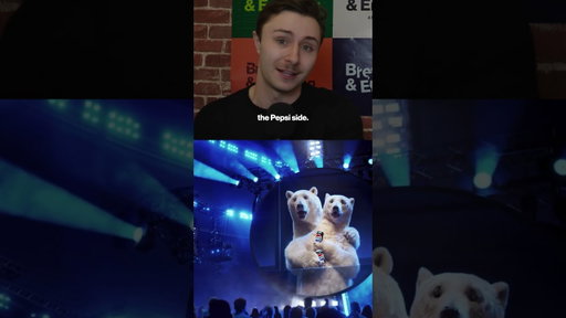 PEPSI USES COKE'S POLAR BEAR IN THEIR SUPER BOWL AD