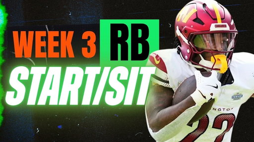 Week 3 RB START/SIT Every Match Up Analysis 🚨 MUST-Play & MUST-Bench Players (2025 Fantasy Football)