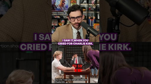 dean gets cooked for crying for charlie kirk