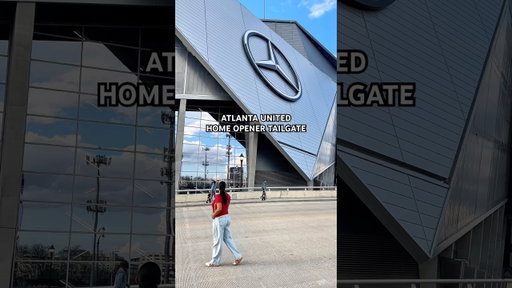Atlanta United Home Opener Tailgate at Mercedes-Benz Stadium #atlantaunited #mls #soccer
