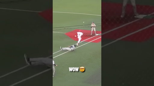 🗣️“One of the plays of the year from a pitcher”#gocougs #baseball #byu