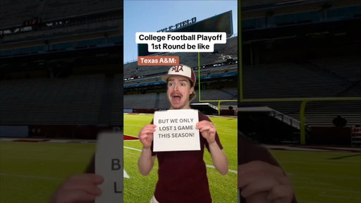 College Football Playoff 1st Round be like😂🏈