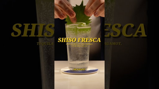 Shiso Fresca #shorts #cocktail