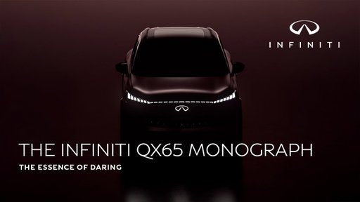 The INFINITI QX65 Monograph | The Essence of Daring