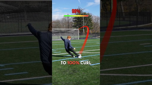 BEND IT LIKE BENNY 😱🎯 #soccer #football