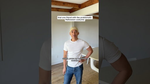 that one friend with the problematic Halloween costume 😭 #shorts #halloween #comedy #satire