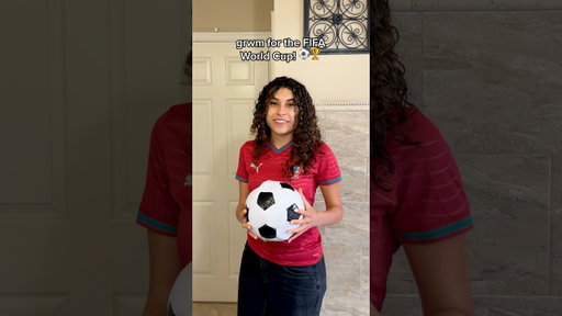 GRWM for the FIFA World Cup! ⚽🏆 #ad @YouTube  @fifa  #FIFAWorldCup