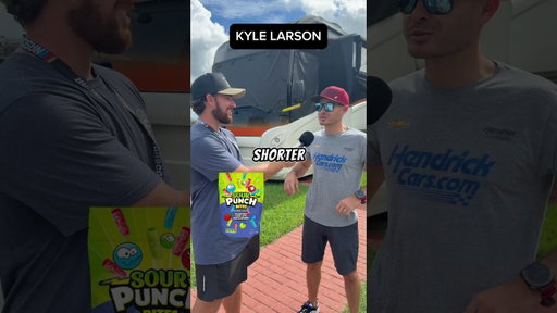Valid snack?? #espn #nascar #kylelarson #nascarrace #race #hendricks #automobile #talladega