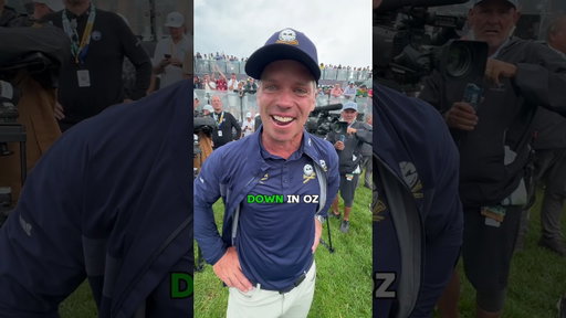 Emotional 🥹 - Paul Casey broke SA hearts but shed a tear to thank the SA fans #golf #livgolf