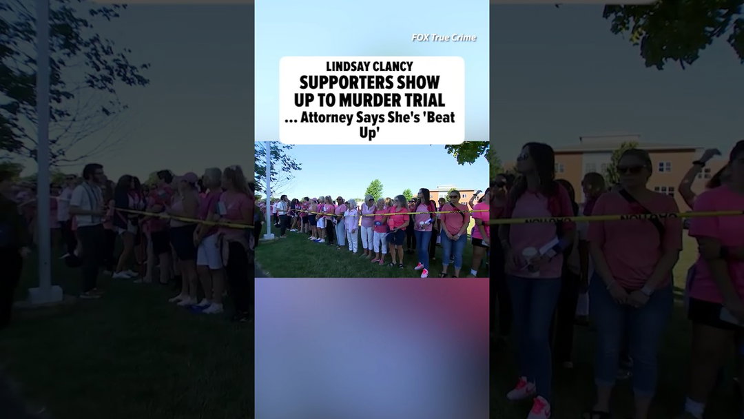 Lindsay Clancy Fans Gather Outside Courthouse Amid Murder Trial