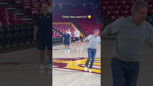 What are the odds Mad Dog's shot went in? 😁 (via maddogunleashed/X)