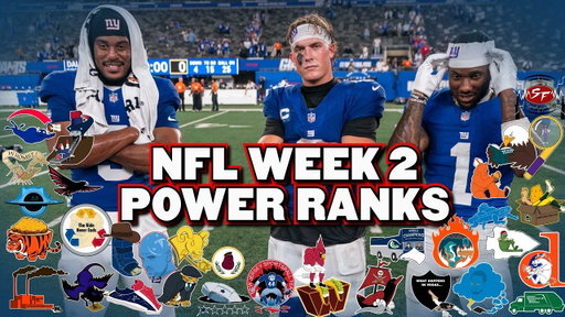 Very Honest NFL Power Rankings: Week 2