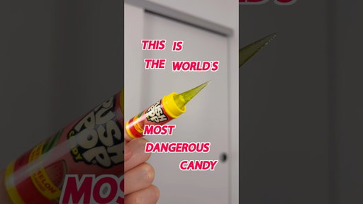 World’s most dangerous candy (The Push Pop)…