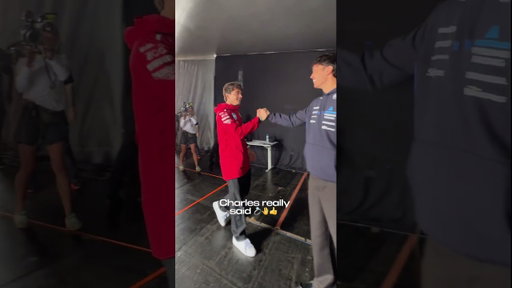 Back stage catch-ups hitting new heights in Brazil 💍🤯 #f1