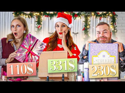 ON TESTE DES CALENDRIERS DE L'AVENT ! 🎁  (nos avis honnêtes 🥵)