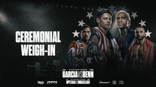 Ceremonial Weigh-In: Garcia Benn on Paramount