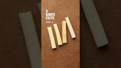 5 KNIFE CUTS EVERY HOME COOK SHOULD KNOW - PART 4 #cookingtips