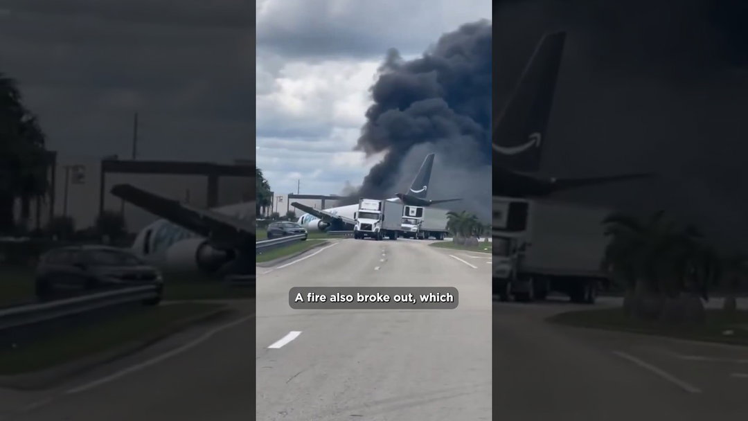BREAKING: Airplane Crashes into Cars in Miami!