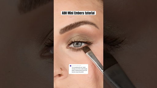 I love this color story for this time of year 😍 #eyeshadowtutorial #abh