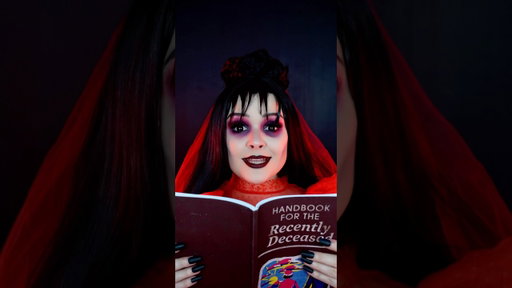 BEETLEJUICE & LYDIA 🪲💜 | EllaDoesFx | #shorts
